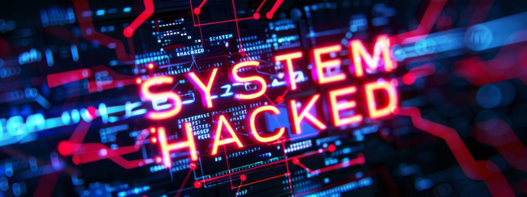System hacked